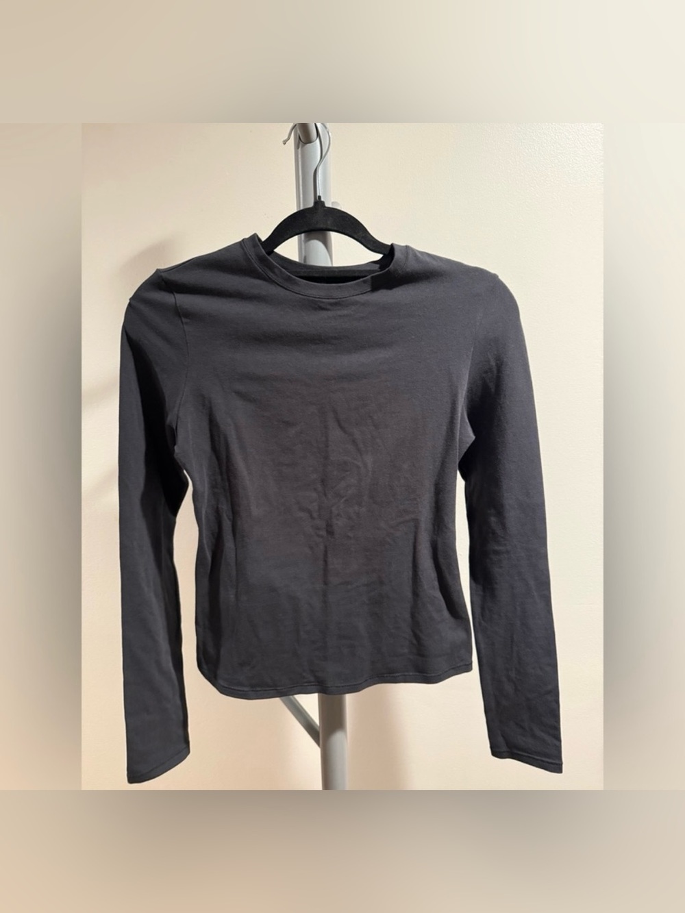 SKIMS -Cotton Jersey Long Sleeve T-Shirt